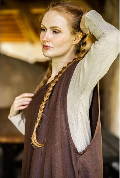 Produktbild Carbone Mittelalterliches Überkleid Gerda, dunkelbraun (M)
