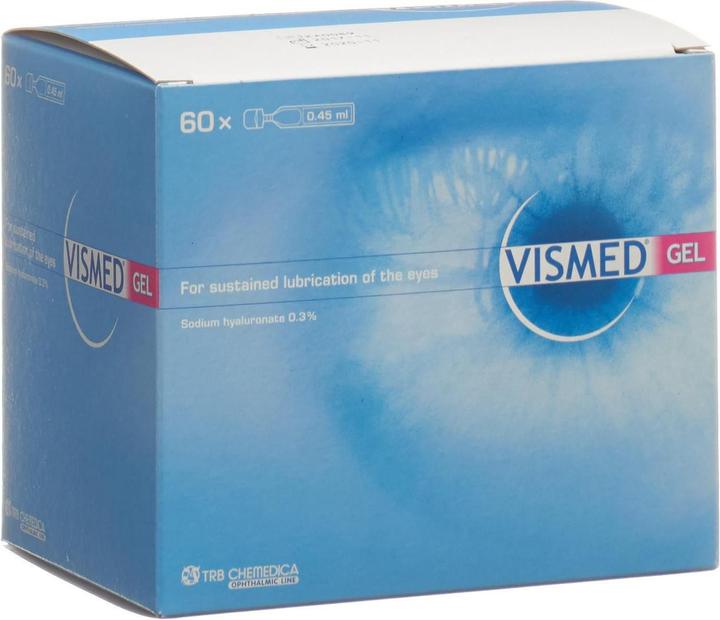 Vismed Hydrogel (27 ml, VISMED Gel 3 mg, ml Hydrogel Monodosen 60 x 0.45 ml)
