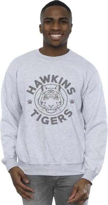 Produktbild Netflix Stranger Things Hawkins Grey Tiger Sweatshirt (M)