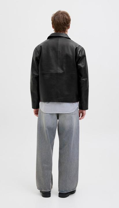 Actual product image Jack & Jones Lederjacke Lederjacke (L)