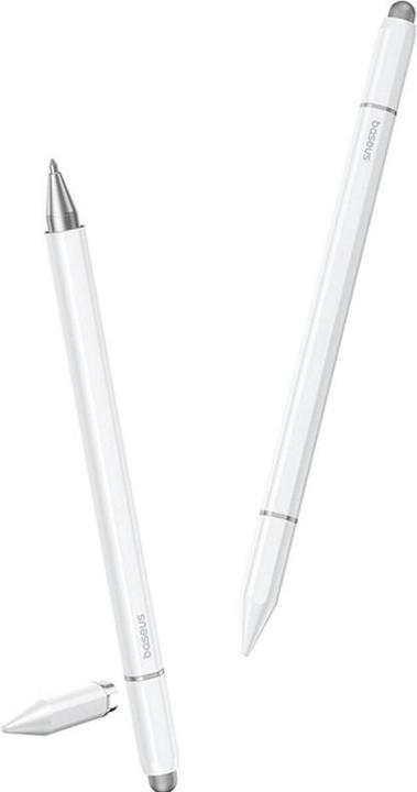 Actual product image Baseus Smooth Writing III magnetic stylus 3in1 (white)