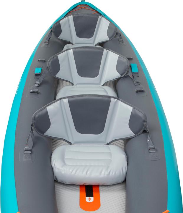 Tribord Inflatable canoe kayak 2/3 person - 100+ Blue (3 pers.)