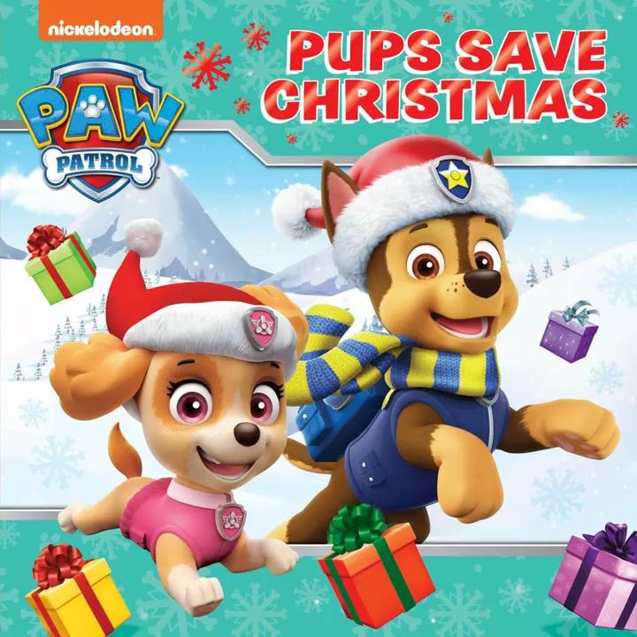 Actual product image PAW Patrol Picture Book - Pups Save Christmas (English, Paw Patrol, 2022)