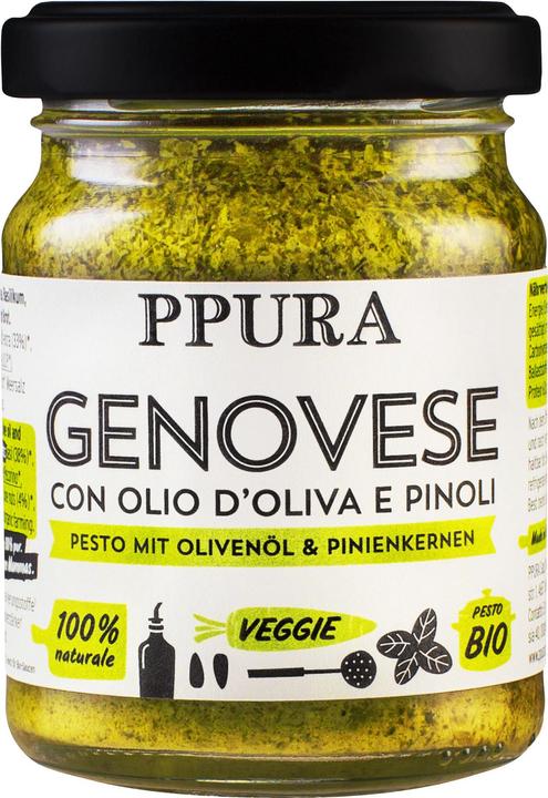 Produktbild Ppura Pesto Basilico Genovese (120 g)