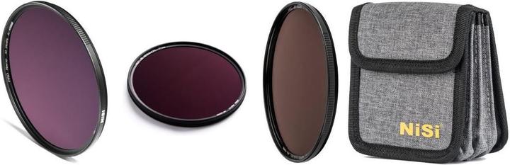 Immagine prodotto Nisi Kit di filtri circolari ND (77 mm, Filtri grigi)