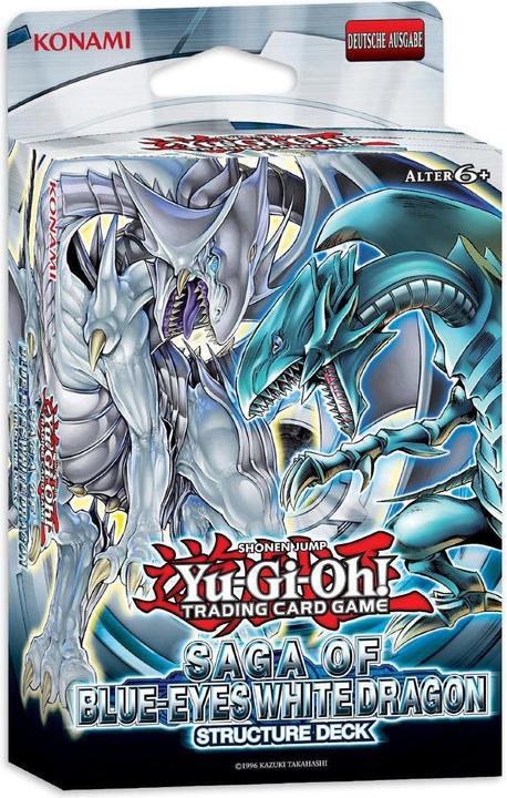 Actual product image Konami YGO Saga of Blue-Eyes White Dragon (German, Booster Pack)