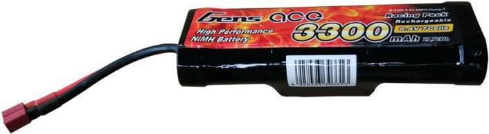 Produktbild Gens Ace Gens NiMH-Akku 8.4V 3300mAh 7 Zellen Hump (8.40 V, 3300 mAh)