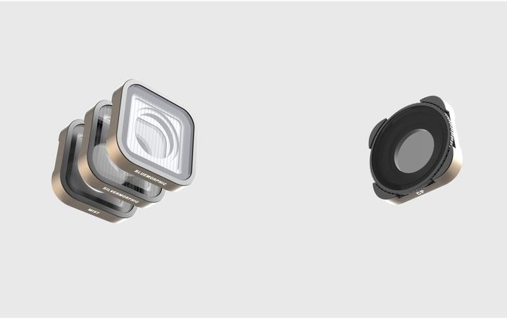 Actual product image PolarPro GoPro Hero 9, 10 & 11 3-Pack Mist(1/4), BlueMorphic and SilverMorphic (32.40 mm, Effect filter, 32.40 mm)