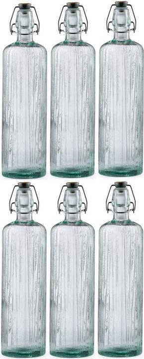 Produktbild Bitz Einmachflasche hellgrün 1.2 Liter 6er (6 Stk., 1.20 l)