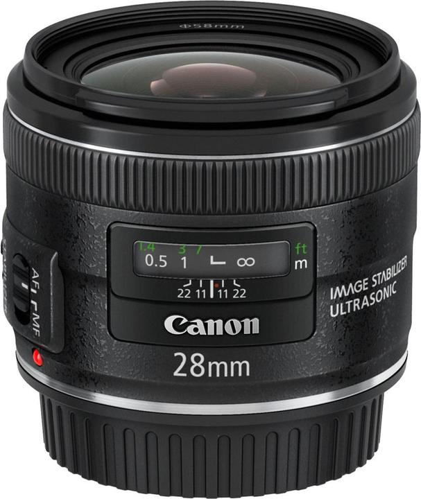 Image du produit Canon EF 28mm f/2.8 IS USM (Canon EF, Plein format)
