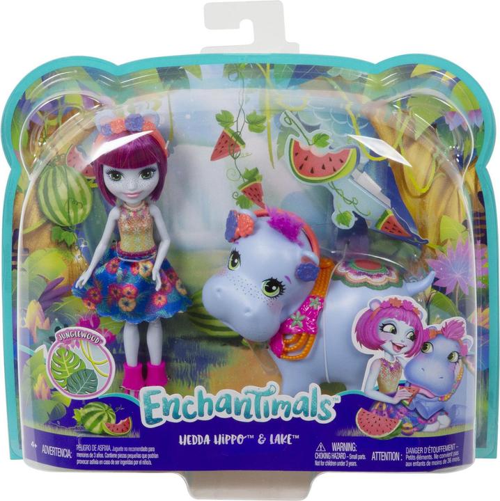 Produktbild Enchantimals ENC Themenpack Hedda Hippo & Lake