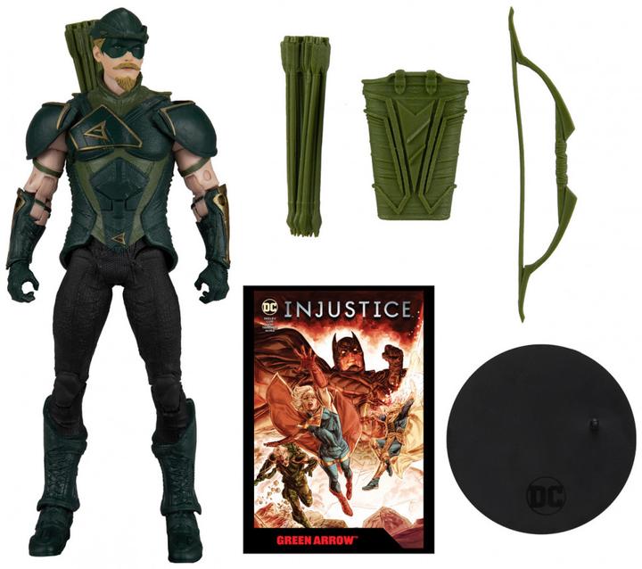 Image du produit McFarlane DC Direct Gaming figurine et comic book Green Arrow (Injustice 2) 18 cm