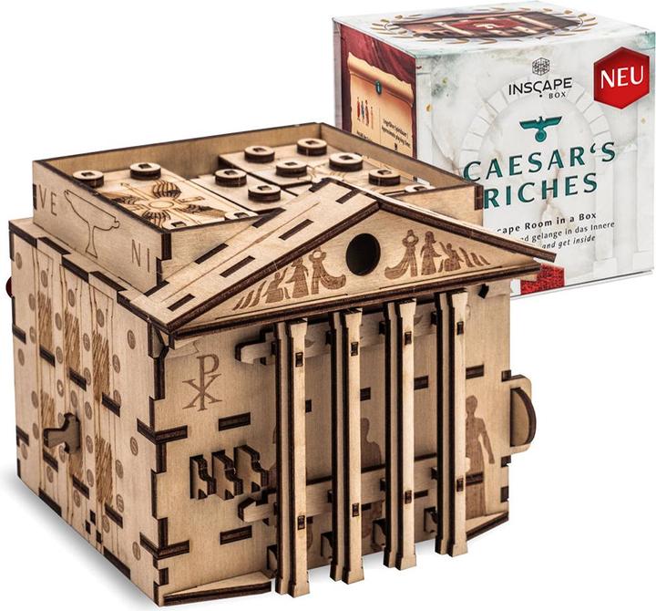Actual product image Inscape Caesar's Riches - puzzle box