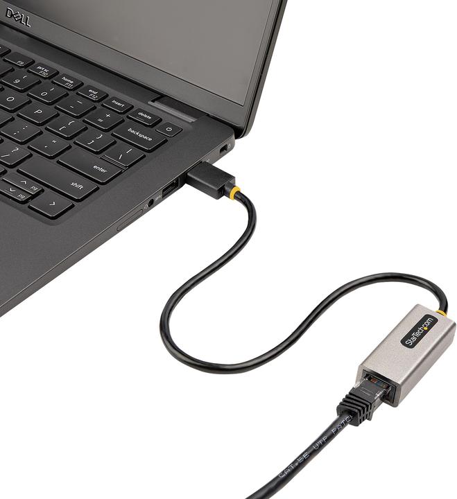 Image du produit StarTech USB To Ethernet Adapter - 1gb (USB, RJ45 Gigabit Ethernet (1x))
