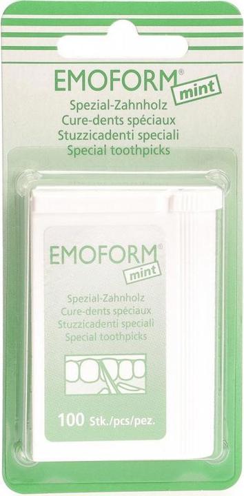 Produktbild Emoform Zahnhölzer mint (100 x)