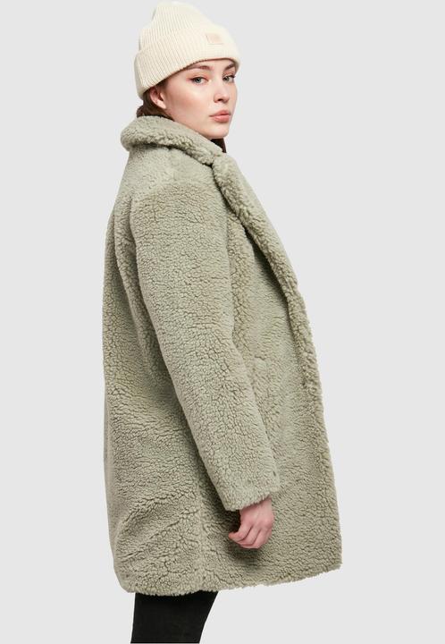 Actual product image Urban Classics Ladies Oversized Sherpa Coat (3XL)