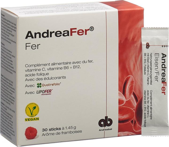 Produktbild Andreafer Eisen Sticks (30 Stück, Stift, 87 g)