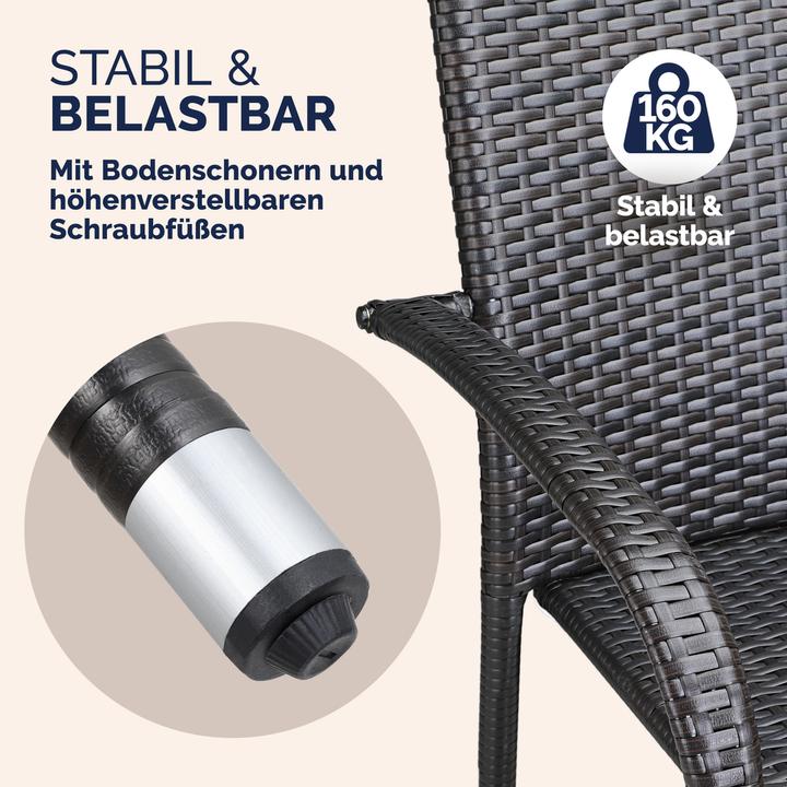 Immagine prodotto Casaria Polyrattan Gartenstühle