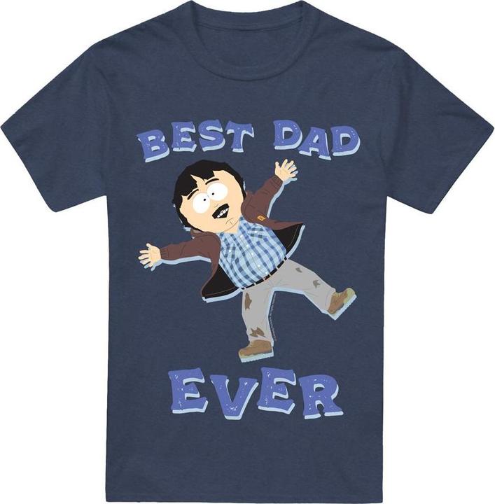 Immagine prodotto Ubisoft Best Dad Ever Maglietta Festa del Papà Randy Marsh Adulto Unisex (3XL)