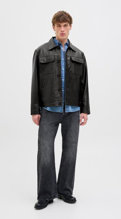 Produktbild Jack & Jones Lederjacke Lederjacke (XL)
