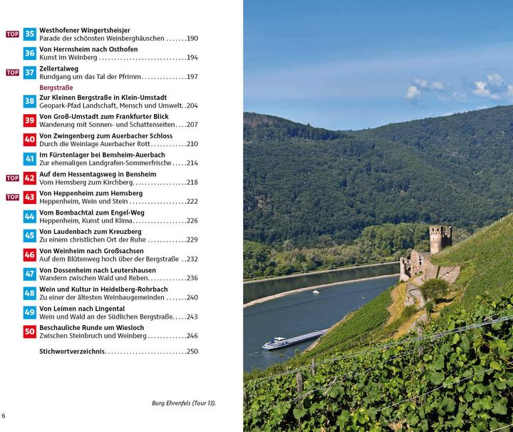Produktbild Wandern und Wein - Rheingau – Rheinhessen mit Bergstrasse (Deutsch, Gerhard Heimler, Albrecht Ritter, 2024)