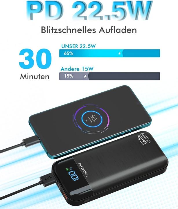 Actual product image Paidashu VS2 (27000 mAh, 22.50 W, 22.50 Wh)