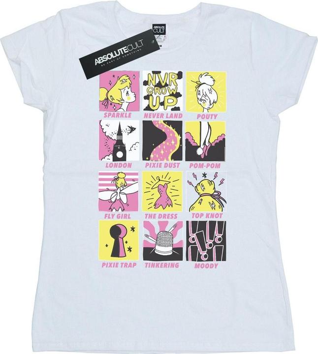Produktbild Disney Tinkerbell Squares TShirt (XXL)