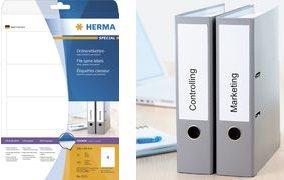 Produktbild HERMA Ordneretiketten A4