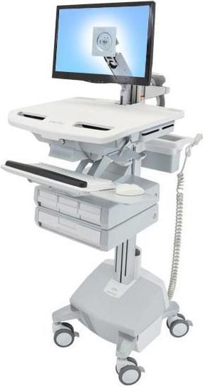 Actual product image Ergotron Trolley for LCD display/keyboard/mouse/CPU/notebook/barcode scanner (open architec
