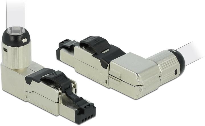 Delock Spina RJ45 Cat.6A montaggio sul campo, 1 pezzo, senza attrezzi (Connettore del cavo di rete)