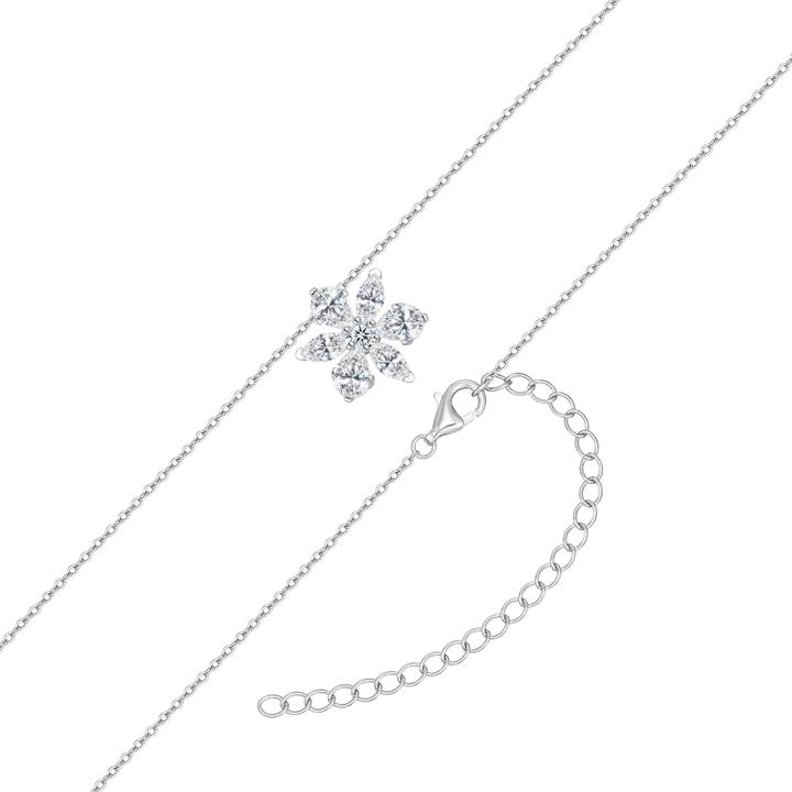 Immagine prodotto Rafaela Donata Damen Halskette Blume - 37604 (Argento)