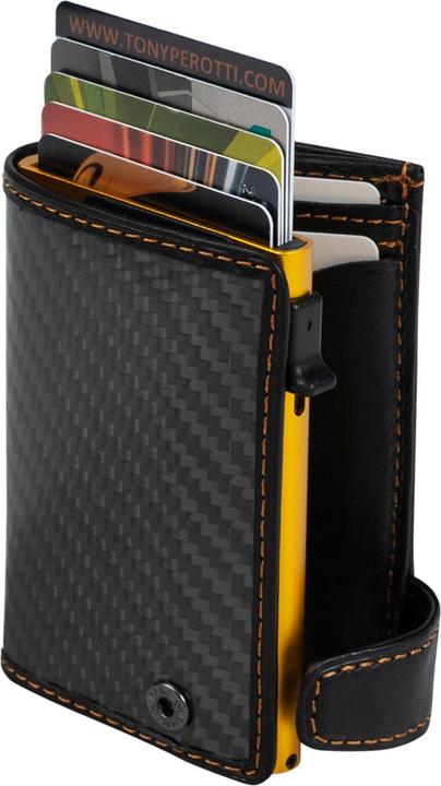Actual product image Tony Perotti COIN COLOUR Carbon Black & Yellow