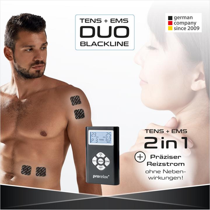 Actual product image Prorelax TENS+EMS Duo
