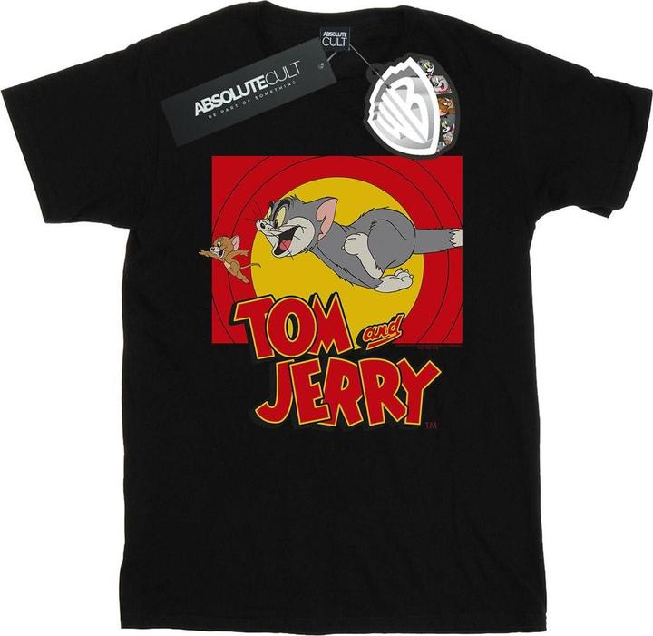 Immagine prodotto Tom & Jerry Chase Scene Maglietta Ampia Donna (4XL)