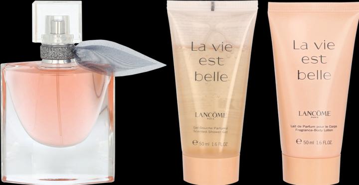 Produktbild Lancôme La Vie est Belle Eau de Parfum 30ml Parfum 30ml + Body Lotion 50ml + Gel Douche 50ml (Eau de Parfum, 130 ml)