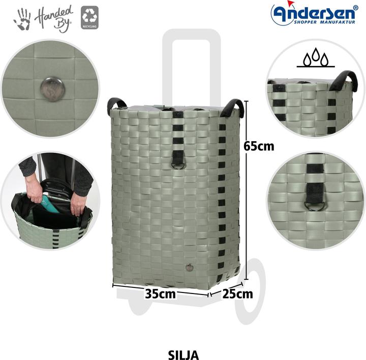 Actual product image Andersen Silja sage green