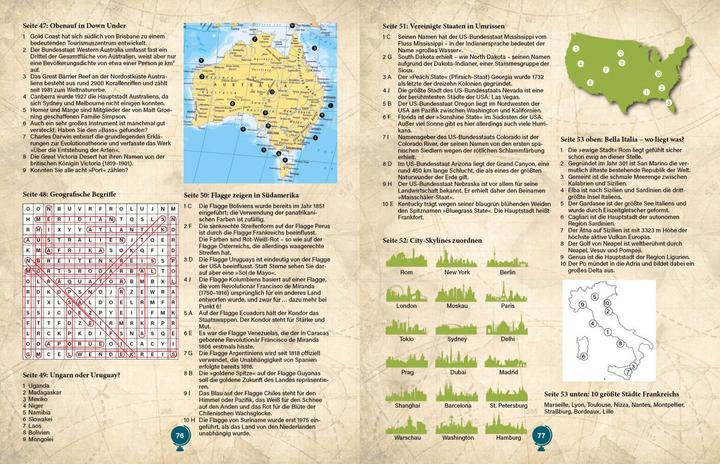 Image du produit Geografie Rätselbuch (Allemand, Philip Pine, 2023)