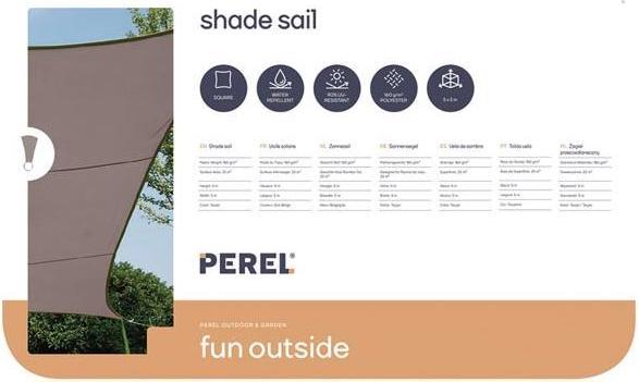 Actual product image Perel Awnings (500 x 500 cm)