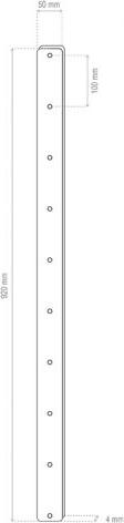 Actual product image Hagor Adapter strip, VESA 900 (Ceiling, 98")