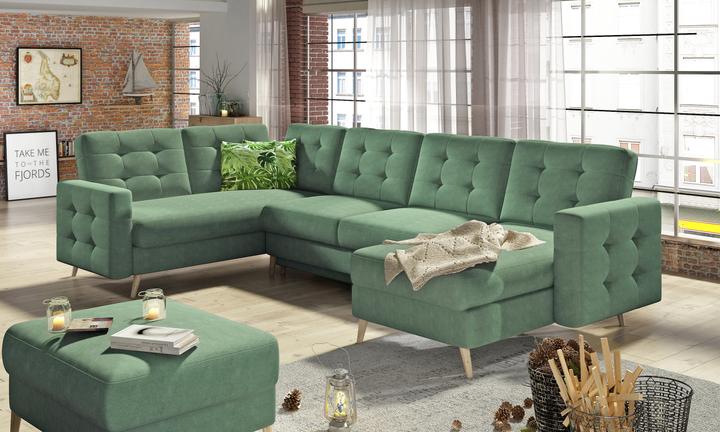 Actual product image ELTAP Asgard U (5-seater, Sofa bed, Sofa landscape)