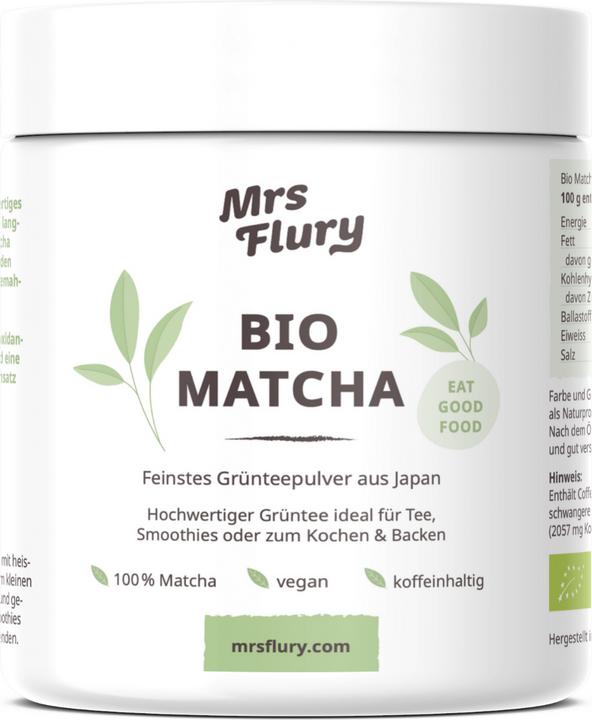 Mrs Flury Polvere di Matcha biologica (100 g)