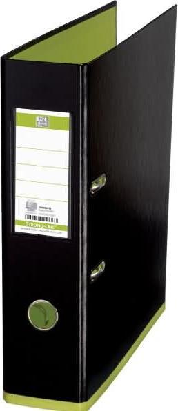 Produktbild Elba Ordner myColour, Rückenbreite: 80 mm, schwarz-hellgrün DIN A4, Einband aussen (A4, 80 mm, 1 Stück)