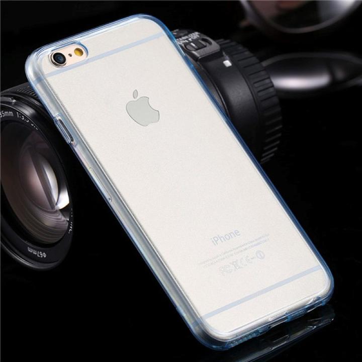 Actual product image König Design Apple iPhone 6 / 6s Full Body 360 Silicone Protective Case Case Cover Blue (Apple iPhone 6)