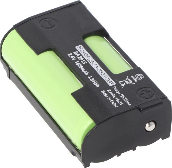 Actual product image AccuCell Quick charger and 2x battery suitable for Sennheiser BA2015 (Rechargeable battery)