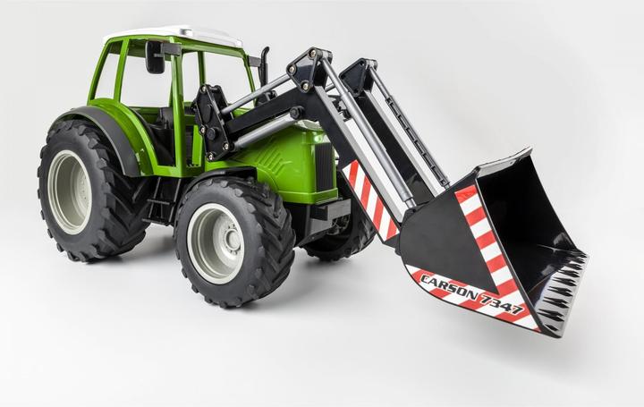 Actual product image Carson 1:16 RC Tractor w. Front Loader 2.4G 100% (RTR Ready-to-Run)