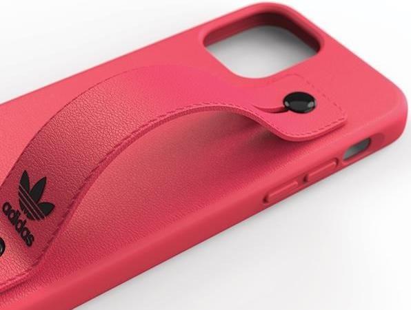 Produktbild adidas OR Hand Strap Case iPhone 12/12 Pro 6,1" różowy/pink 42397 (Apple iPhone 12)