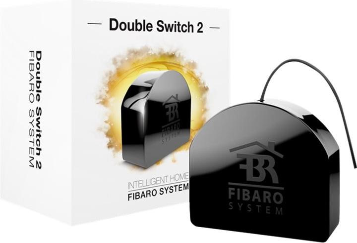 Fibaro Relais Unterputzeinsatz 2 Schalter (Schaltaktor)