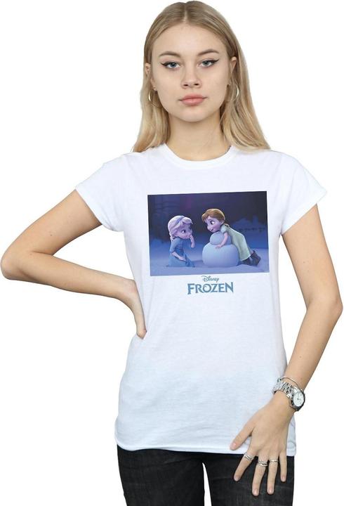 Immagine prodotto Disney Frozen Build A Snowman Maglietta Donna (S)