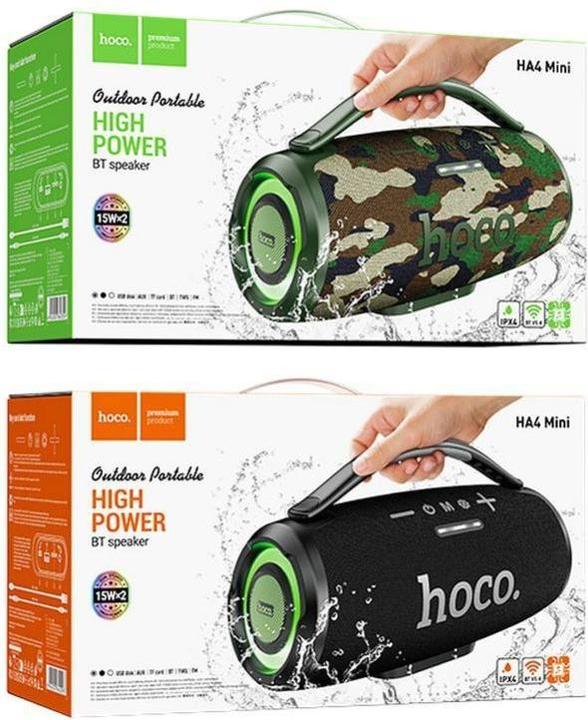 Produktbild Hoco Bluetooth speakers speaker bluetooth HA4 Mini black (4 h)