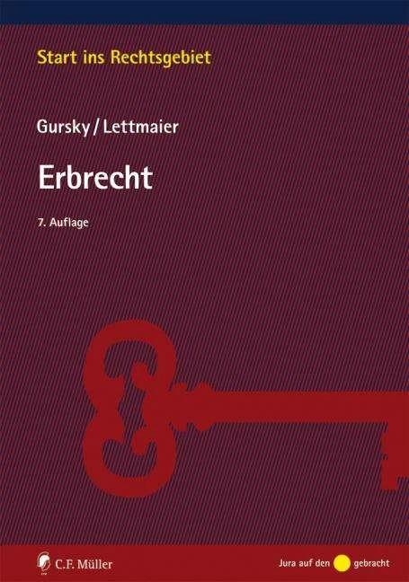 Image du produit Erbrecht (Allemand, Karl-Heinz Gursky, Saskia Lettmaier, 2018)